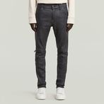 G-STAR® Jean 5620 3D Zip Knee Skinny Noir