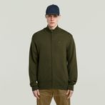 G-STAR® Premium Core Full Zip Knit Grey