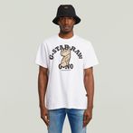 G-STAR® G-No Loose Graphic T-Shirt White