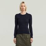 G-STAR® 3D Biker Knit Slim Pullover Mehrfarbig