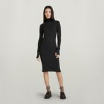 G-STAR® Rib Slim Dress Black
