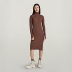 G-STAR® Rib Slim Dress Brown