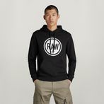 G-STAR® Graphic 10 Hooded Sweater Black