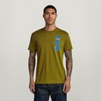 G-STAR® Multi Badge T-Shirt Green