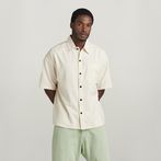 G-STAR® Oversized Boxy Shirt 1 Pocket White