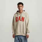 G-STAR® RAW University Oversized Hoodie Beige