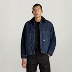 G-STAR® Utility Flap Pocket Sherpa Jacket Dark blue