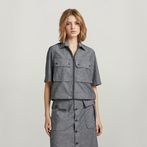 G-STAR® 2 Pocket Cropped Shirt Multi color