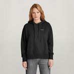 G-STAR® Graphic Core Hooded Sweater Black