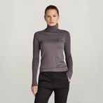 G-STAR® Core Slim Turtle Knit Grey