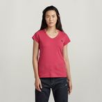 G-STAR® Camiseta Eyben Slim V-Neck Rosa