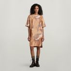 G-STAR® Boxy U Tee Allover Dress Multi color