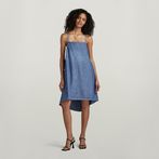 G-STAR® Premium Para Simple Short Dress Medium blue