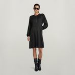 G-STAR® Short Flared Dress Black