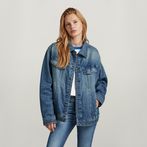 G-STAR® Oversized Western Jacket Evergreen Medium blue