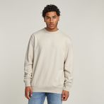 G-STAR® G-Script Logo Sweater White