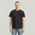G-STAR® Fabric Mix Pocket T-Shirt Black