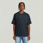 G-STAR® Center Chest Logo Loose Boxy T-Shirt Donkerblauw