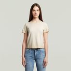 G-STAR® Overdyed Micro Boxy Top Beige