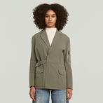 G-STAR® Belted Blazer Brown
