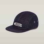 G-STAR® Casquette Flat Brim 5 Panel Bleu foncé