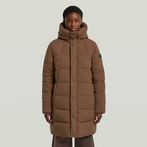 G-STAR® Whistler Mid Puffer Marrón