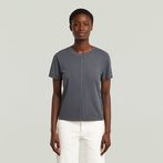 G-STAR® Overdyed Front Seam T-Shirt Dark blue