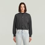 G-STAR® Bomber Sweater Jacket Grey