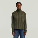 G-STAR® Washed Loose Turtle Knit Green