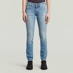 G-STAR® Midge Slim Straight Jeans Hellblau
