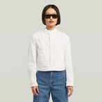 G-STAR® Short Moto Jacket White