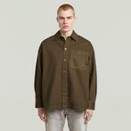 G-STAR® Boxy Fit Overshirt Braun