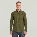 G-STAR® Camisa Arc 3D Slim Verde
