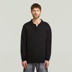 G-STAR® Premium Core Dunda Polo Knit Black