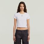 G-STAR® Cropped Mini Slim Top White