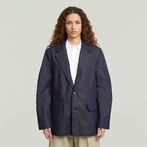 G-STAR® Oversized Blazer Donkerblauw