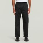 G-STAR® Pleated Chino Relaxed Straight Zwart