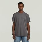 G-STAR® Overdyed Center Chest Loose T-Shirt Schwarz