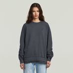 G-STAR® Puckering Sweater Donkerblauw