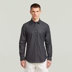 G-STAR® Camisa Clean Slim Azul oscuro