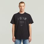 G-STAR® 89 Back Graphic Loose T-Shirt Black