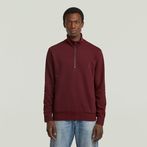G-STAR® Nifous Half Zip Sweater Rood