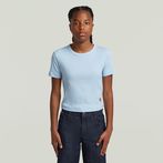G-STAR® Girls T-Shirt Slim Crop Light blue