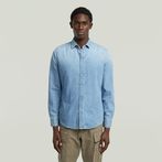 G-STAR® Clean Slim Hemd Hellblau