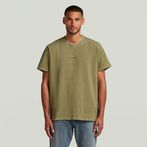 G-STAR® Overdyed Center Chest T-Shirt Green