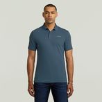 G-STAR® Polo Oluv Slim Bleu moyen