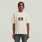 G-STAR® Sprayed 89 Back T-Shirt White