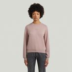 G-STAR® Center Chest Logo Crew Sweat Pink