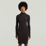 G-STAR® Rib Slim Dress Black
