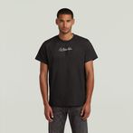 G-STAR® Autograph Loose T-Shirt Schwarz